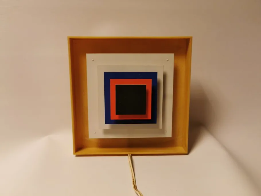 Hot Pamono Vintage Danish Kvadrille Wall Lamp by Bent Karlby for Lyfa, Denmark, 1970s