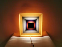 Hot Pamono Vintage Danish Kvadrille Wall Lamp by Bent Karlby for Lyfa, Denmark, 1970s