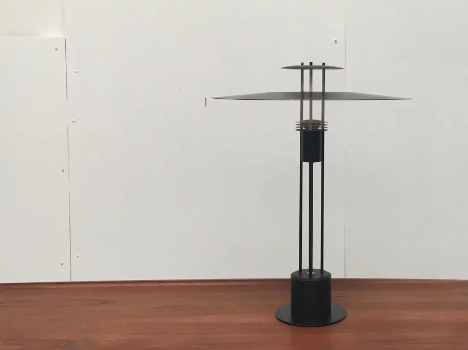 Clearance Pamono Vintage Danish Metal Table Lamp from Frandsen