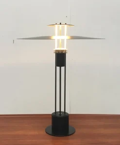 Clearance Pamono Vintage Danish Metal Table Lamp from Frandsen