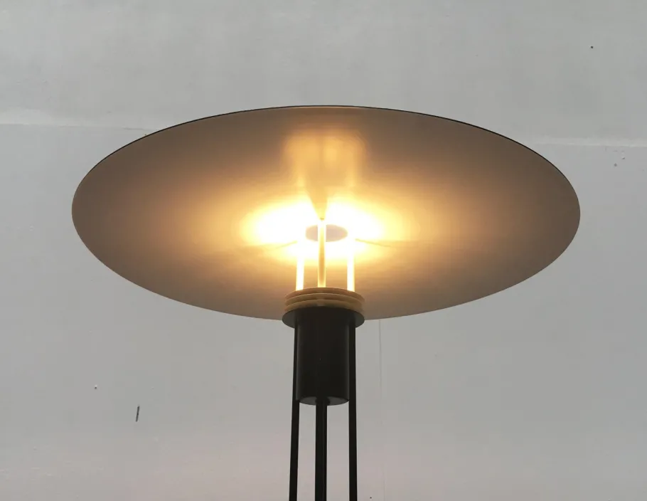 Clearance Pamono Vintage Danish Metal Table Lamp from Frandsen