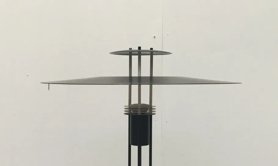 Clearance Pamono Vintage Danish Metal Table Lamp from Frandsen