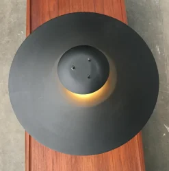 Clearance Pamono Vintage Danish Metal Table Lamp from Frandsen