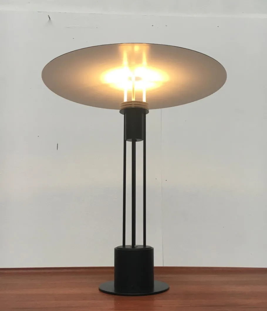 Clearance Pamono Vintage Danish Metal Table Lamp from Frandsen