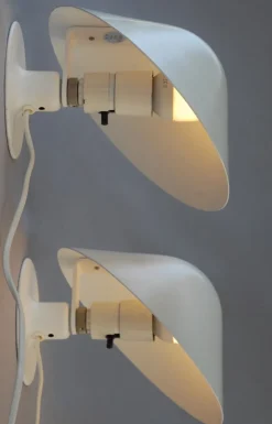 Sale Pamono Vintage Danish Mini Vip V025 Wall Lamps by Jorgen Gammelgaard for Pandul, 1983, Set of 2