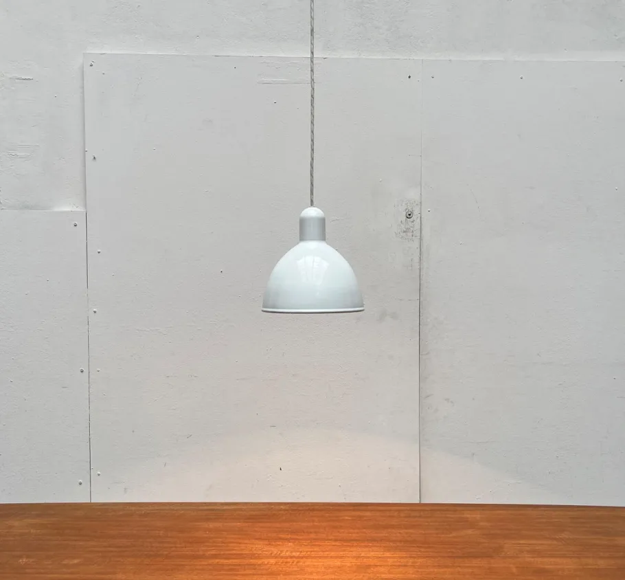 Best Pamono Vintage Danish Model ES Pendel Enamel Pendant Lamp by Edgar Schlaefle for Louis Poulsen, 1980s