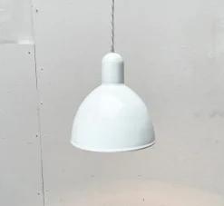 Best Pamono Vintage Danish Model ES Pendel Enamel Pendant Lamp by Edgar Schlaefle for Louis Poulsen, 1980s