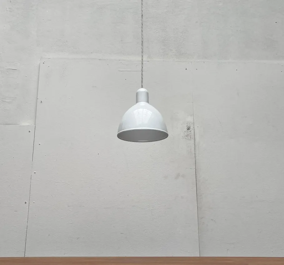 Best Pamono Vintage Danish Model ES Pendel Enamel Pendant Lamp by Edgar Schlaefle for Louis Poulsen, 1980s