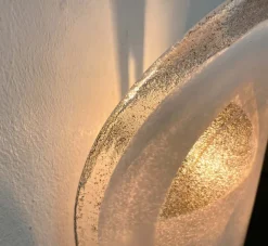 Best Pamono Vintage Danish Model Glasplattelampet Glass Sconce by Per Lütken for Holmegaard, 1970s