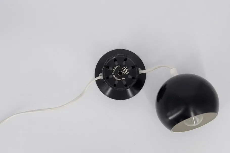 New Pamono Vintage Danish Modern Magnetic H.63 Lamp by Hans Jørgen Berthel for Abo Randers, 1960s