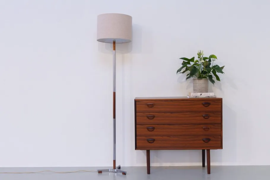 Hot Pamono Vintage Danish Monolit Floor Lamp by Jo Hammerborg for Fog & Mørup, 1960s