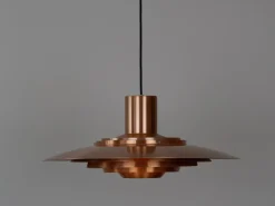 New Pamono Vintage Danish P376 Pendant Lamp by Fabricius Kastholm for Nordisk Solar, 1964