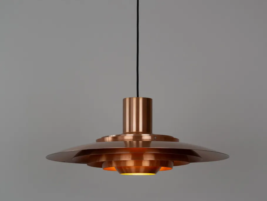 New Pamono Vintage Danish P376 Pendant Lamp by Fabricius Kastholm for Nordisk Solar, 1964