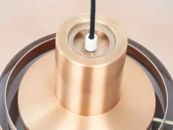 New Pamono Vintage Danish P376 Pendant Lamp by Fabricius Kastholm for Nordisk Solar, 1964