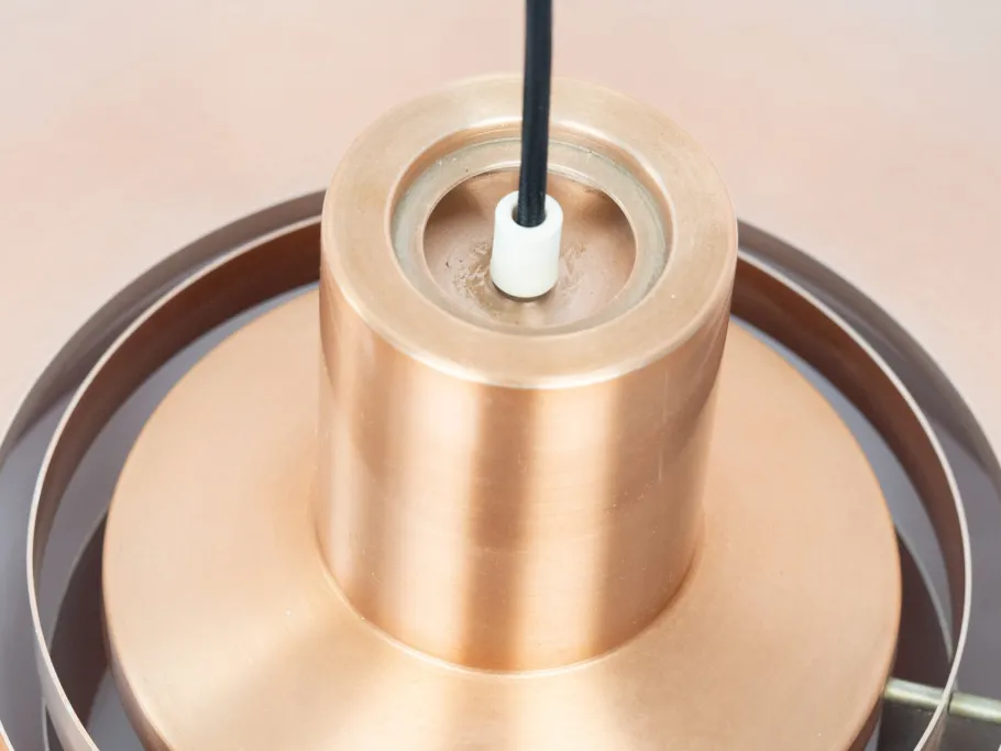 New Pamono Vintage Danish P376 Pendant Lamp by Fabricius Kastholm for Nordisk Solar, 1964