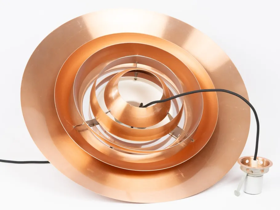 New Pamono Vintage Danish P376 Pendant Lamp by Fabricius Kastholm for Nordisk Solar, 1964