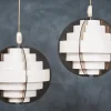 New Pamono Vintage Danish Pendant Lamp by Flemming Brylle & Preben Jacobsen