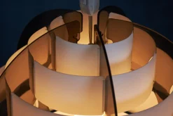 New Pamono Vintage Danish Pendant Lamp by Flemming Brylle & Preben Jacobsen