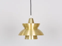 Clearance Pamono Vintage Danish Pendant Lamps by Henning Klok for Louis Poulsen, 1950s, Set of 2