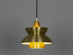 Clearance Pamono Vintage Danish Pendant Lamps by Henning Klok for Louis Poulsen, 1950s, Set of 2