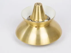 Clearance Pamono Vintage Danish Pendant Lamps by Henning Klok for Louis Poulsen, 1950s, Set of 2