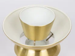 Clearance Pamono Vintage Danish Pendant Lamps by Henning Klok for Louis Poulsen, 1950s, Set of 2