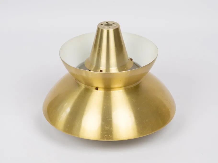 Clearance Pamono Vintage Danish Pendant Lamps by Henning Klok for Louis Poulsen, 1950s, Set of 2