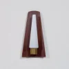 Best Pamono Vintage Danish Teak, Brass and Opaline Glass Wall Lamp
