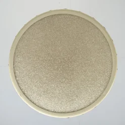 Clearance Pamono Vintage DDR UFO Lamp in White with Red Elements, 1970s