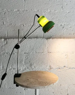 New Pamono Vintage Desk Lamp in Green from Brilliant Leuchten, 1970s