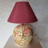 Outlet Pamono Vintage Desk Lamp with Floral Decorations, 1970s