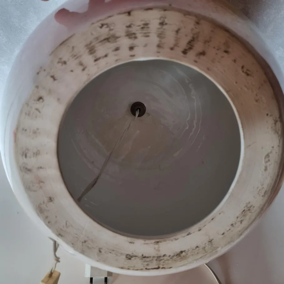 Outlet Pamono Vintage Desk Lamp with Floral Decorations, 1970s