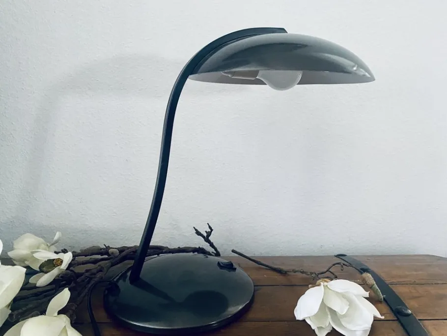 Outlet Pamono Vintage Desk Table Lamp from Alaska in the style of Nuova Veneta Lumi / Minimalist, 1970s