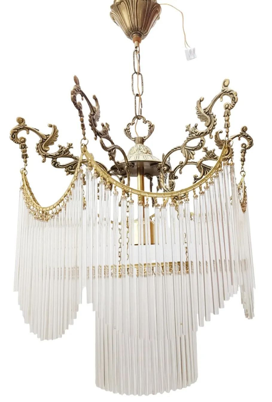 Best Pamono Vintage Empire Chandelier, 1950s
