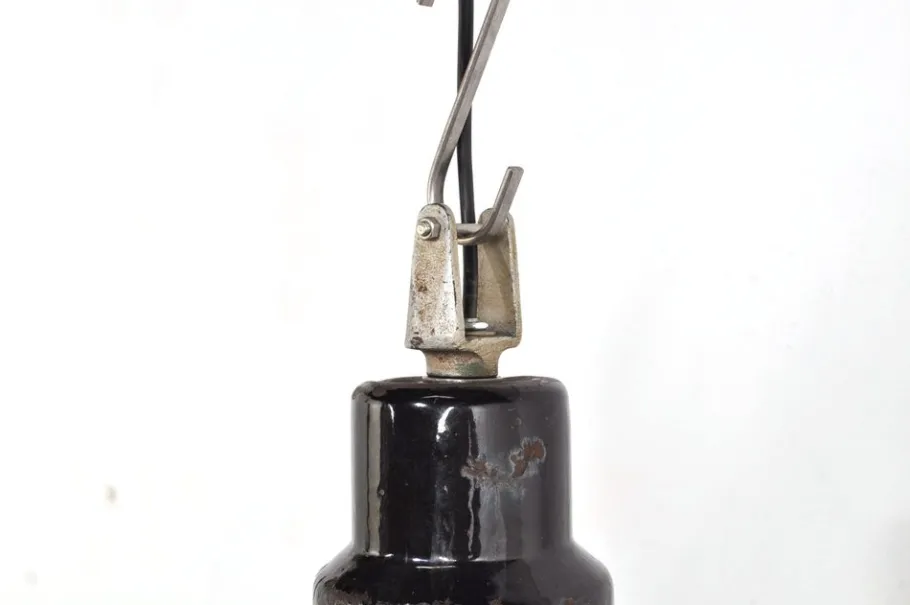 Clearance Pamono Vintage Enamel Pendant Lamp, 1950s