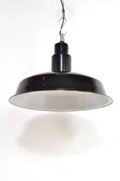 Clearance Pamono Vintage Enamel Pendant Lamp, 1950s