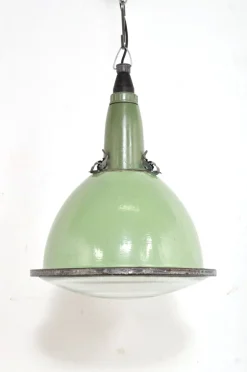 Discount Pamono Vintage Enamel Pendant Lamp, 1950s