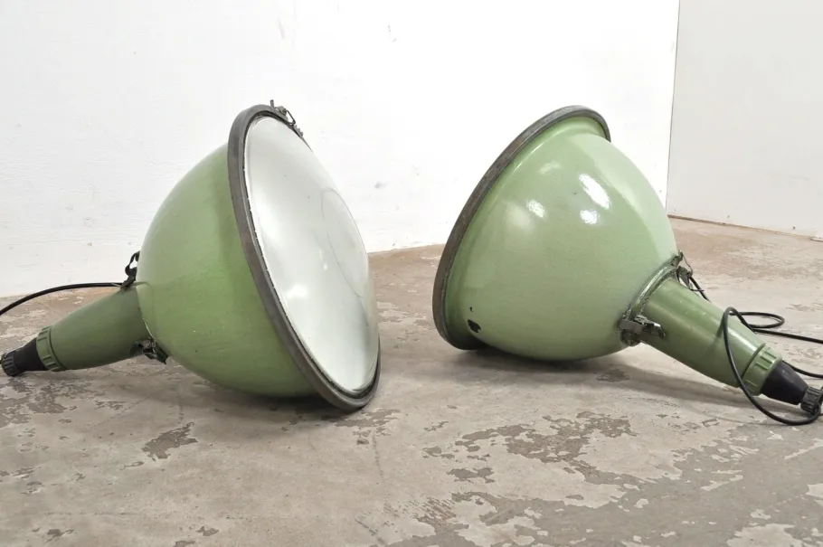 Discount Pamono Vintage Enamel Pendant Lamp, 1950s