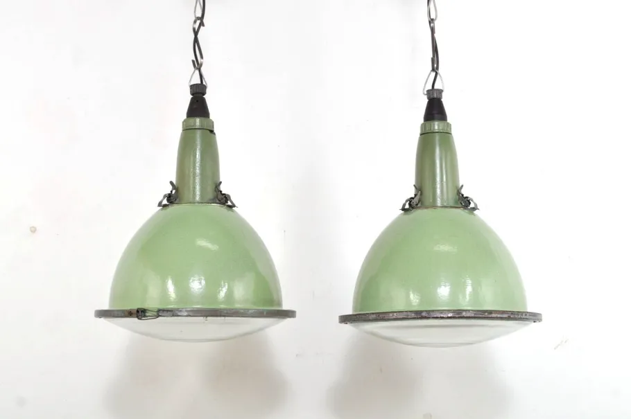 Discount Pamono Vintage Enamel Pendant Lamp, 1950s