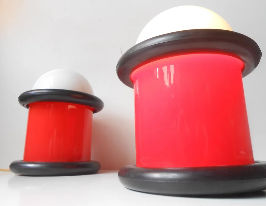 Best Pamono Vintage Epoke 2 Lamps by Michael Bang for Holmegaard, 1970s, Set of 2