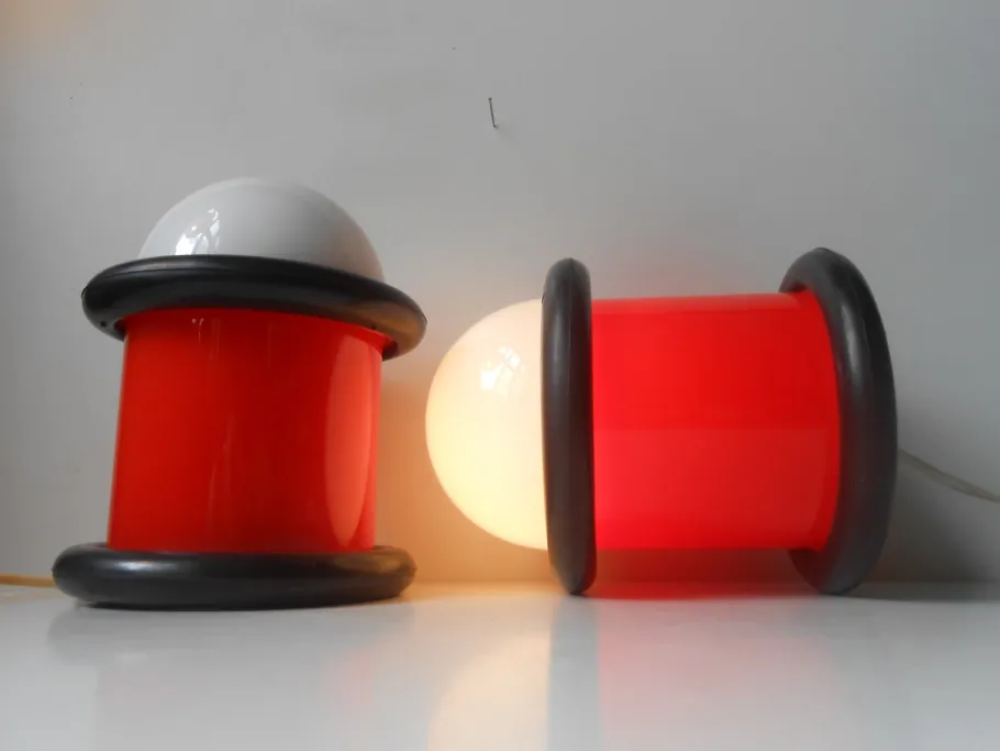 Best Pamono Vintage Epoke 2 Lamps by Michael Bang for Holmegaard, 1970s, Set of 2