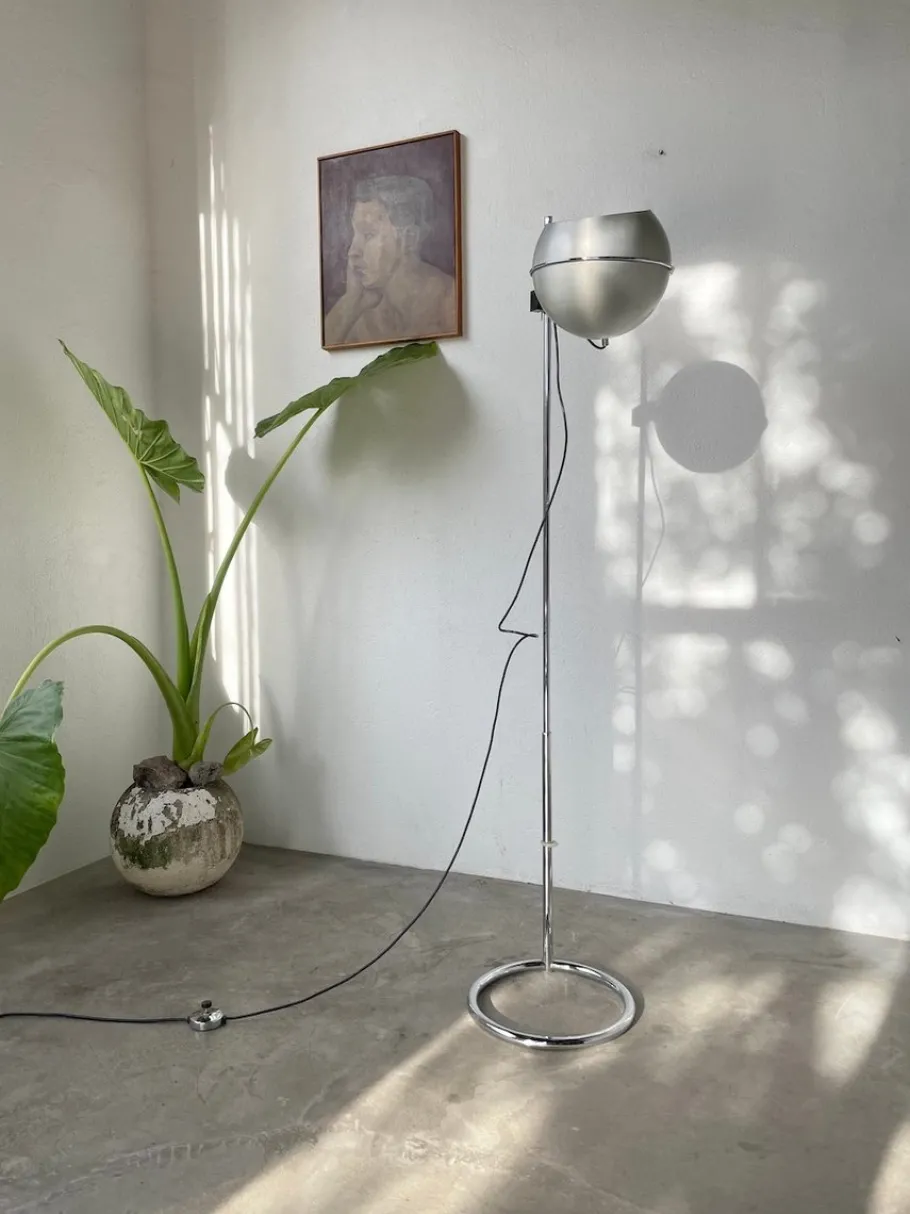 Pamono Vintage Eyeball Lamp by Goffredo Reggiani, 1970