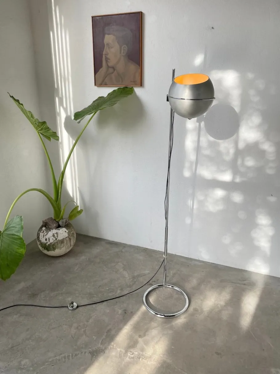 Pamono Vintage Eyeball Lamp by Goffredo Reggiani, 1970