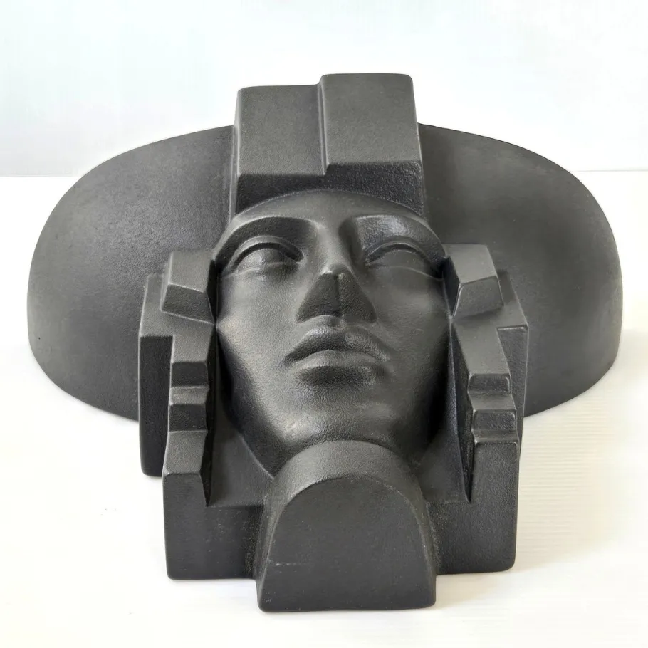 Discount Pamono Vintage Face Wall Light from Saint Clément, 1980s