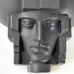 Discount Pamono Vintage Face Wall Light from Saint Clément, 1980s