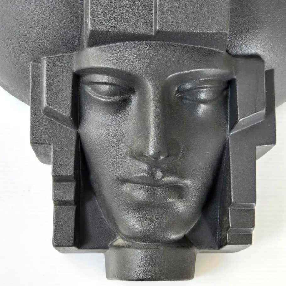 Discount Pamono Vintage Face Wall Light from Saint Clément, 1980s