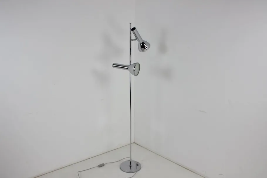 Pamono Vintage Floor Lamp attributed to Koch & Lowy for Omi, 1970s