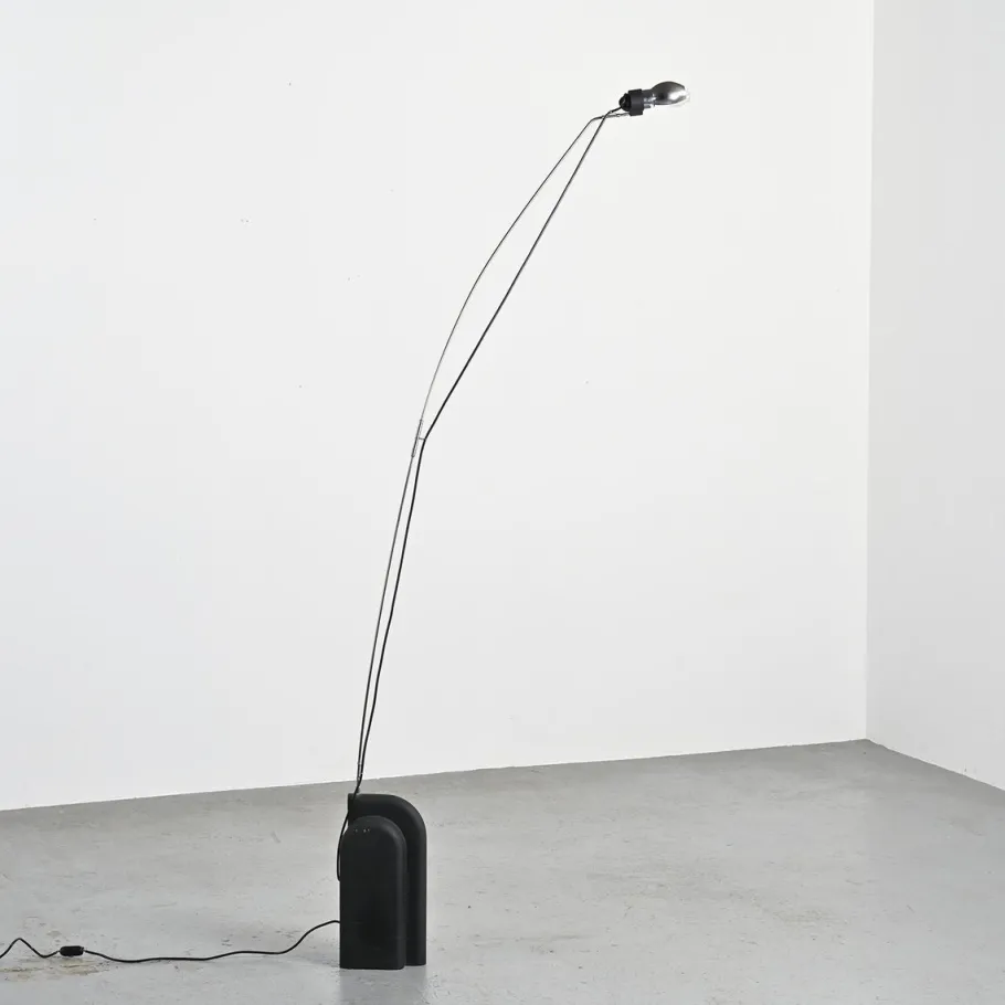 New Pamono Vintage Floor Lamp by Ennio Chiggio for Lumenform, 1970s