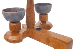 Discount Pamono Vintage Floor Lamp by Guillerme & Chambron, 1950s