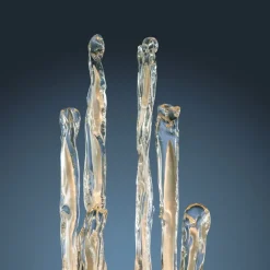 Clearance Pamono Vintage Floor Lamp Excalibur for Sothis in Murano Glass, 1970s